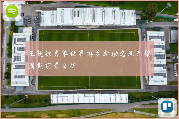 王楚钦男单世界排名新动态及巴黎周期前景分析