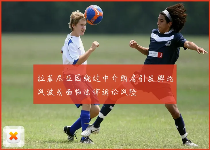 拉菲尼亚因绕过中介购房引发舆论风波或面临法律诉讼风险
